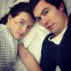 Maria Komissarova et son compagnon Alex Chaadayev