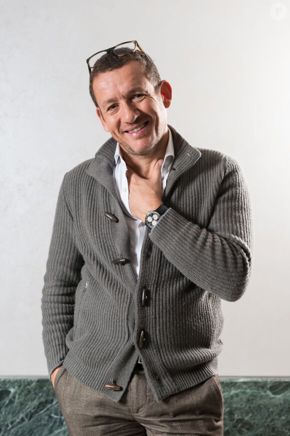 Dany Boon en photocall à Genève pour la promotion de Supercondriaque le 11 février 2014