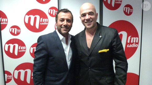 Bernard Montiel recevait Pascal Obispo dans son émission "M comme Montiel" diffusée sur MFM, le 8 mars 2014.
