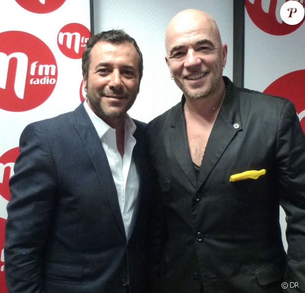 Bernard Montiel recevait Pascal Obispo dans son émission "M comme Montiel" diffusée sur MFM, le 8 mars 2014.