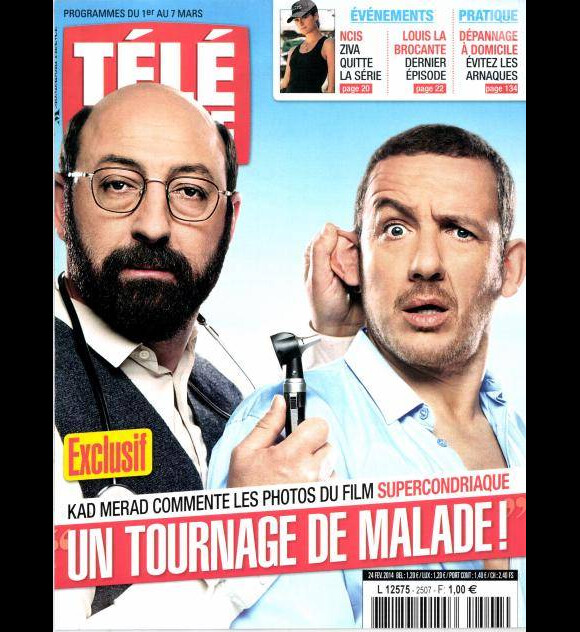 Magazine Télé Poche du 1er au 7 mars 2014.