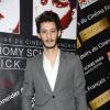 Pierre Niney lors de la conférence de presse pour le remise du prix " Romy Schneider & Patrick Dewaere " à l'hôtel Scribe à Paris le 10 mars 2014