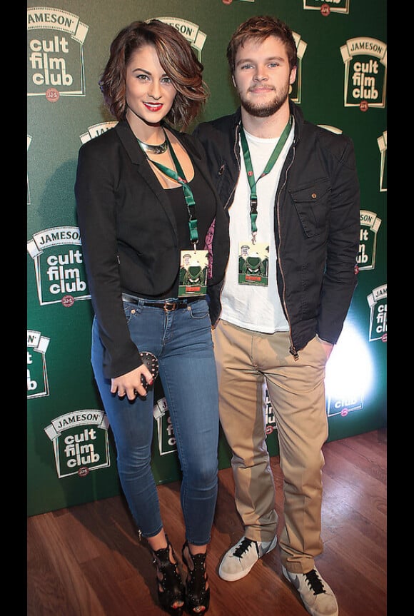 Jack Reynor et sa fiancée Madeline Mulqueen en novembre 2013.