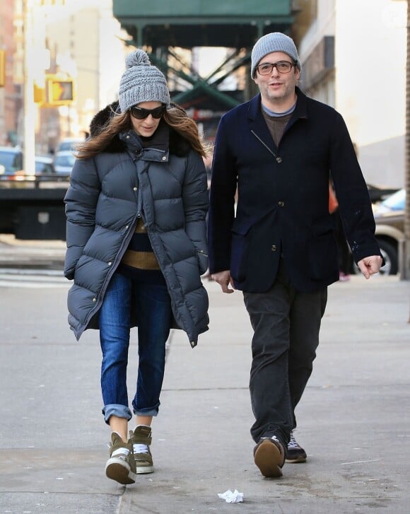 Sarah Jessica Parker et son mari Matthew Broderick en janvier 2014