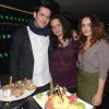 Exclusif - Yoann Fréget fête son 25e anniversaire à la Gioia à Paris le 12 mars 2014.