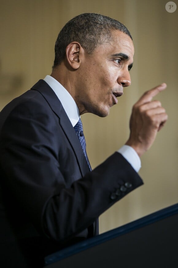 Barack Obama à Washington, le 13 mars 2014.
