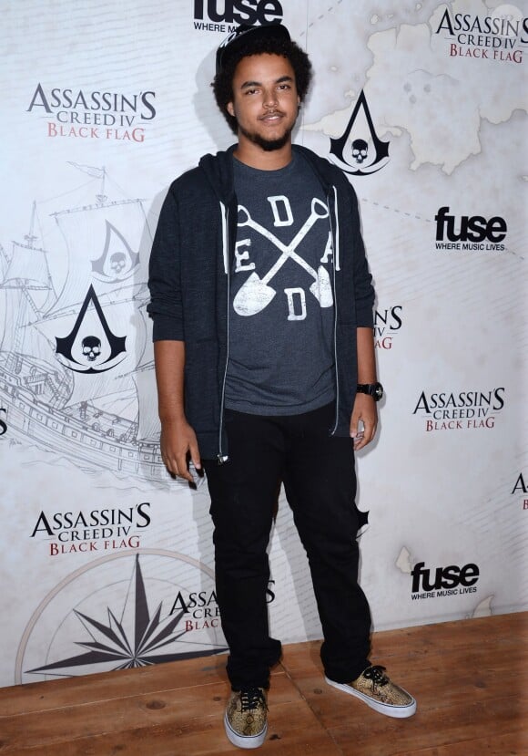 Connor Cruise lors de la soirée Assassin's Creed IV Black Flag à Los Angeles le 22 octobre 2013