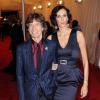 Mick Jagger et sa compagne L'Wren Scott assistent à New York, le 7 mai 2012.