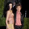 Mick Jagger et sa compagne L'Wren Scott à la soirée Vanity Fair à West Hollywood. Le 27 février 2011.