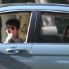 Exclusif - Halle Berry se rend chez des amis à Beverly Hills, le 4 mars 2014
