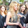 Shakira fête la sortie de son nouvel album à l'occasion d'un événement iHeartRadio à Burbank, le 24 mars 2014.