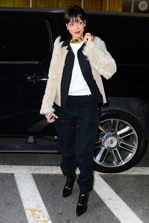 Rihanna à New York, le 18 mars 2014.