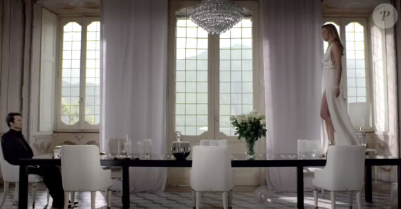 Ian Somerhalder est le nouveau visage du parfum Azzaro dans une campagne publicitaire dévoilée le 25 mars 2014.