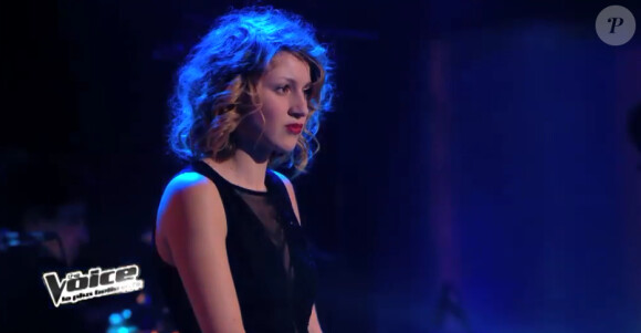 Cloé éliminée lors de l'épreuve ultime de The Voice 3, le samedi 29 mars 2014 sur TF1