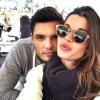 Florent Manaudou a posté le 30 mars des photos de lui et de sa chérie Fanny Skalli lors du GPA Jump Festival de Cagnes