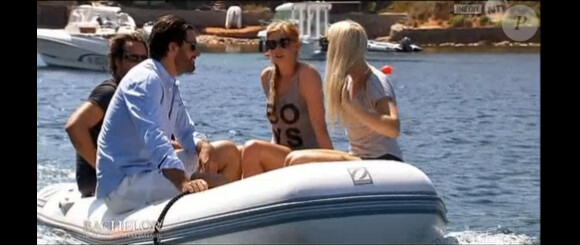Paul invite Louise et Megghann à une après-midi plongée (Bachelor, le Gentleman célibataire - épisode 6 diffusé sur NT1 le lundi 31 mars 2014.)