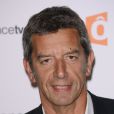 Michel Cymes - Conférence de presse de rentrée de France Télévisions au Palais de Tokyo le 27 août 2013.