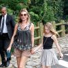 Kate Moss et sa fille Lila ont joué les parfaites touristes à Rio le 3 avril 2014