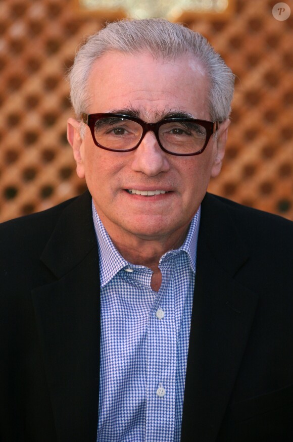 Martin Scorsese à Marrakech, le 9 décembre 2007.