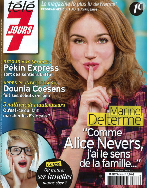 Magazine Télé 7 Jours du 12 au 18 avril 2014.