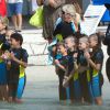 - Exclusif - Heidi Klum passe ses vacances avec ses enfants à Paradise Island aux Bahamas le 26 mars 2014.