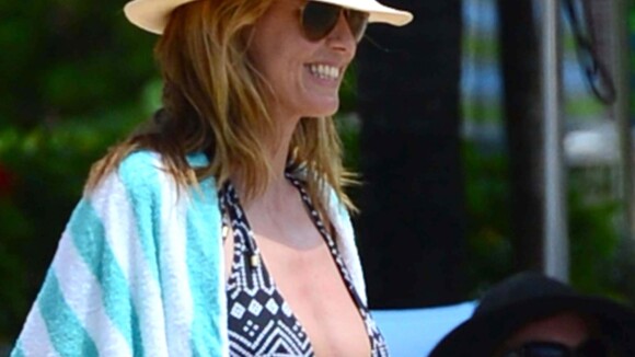 Heidi Klum en famille : Bikini et corps de rêve avant le red carpet