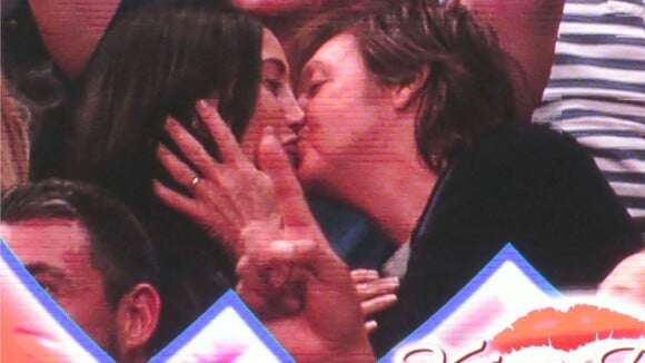 Paul McCartney et Nancy Shevell : Deux ados amoureux supris par la kiss cam