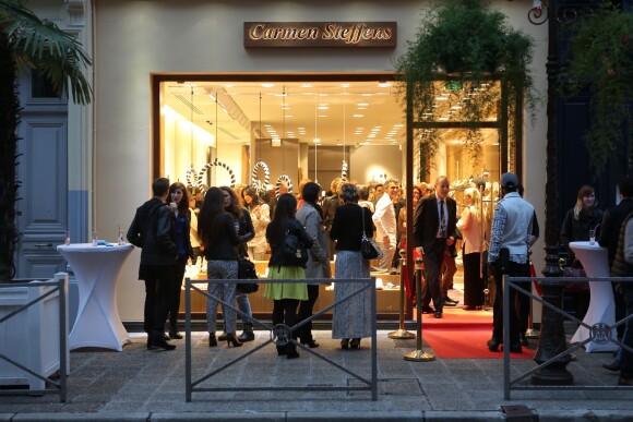Ouverture de la boutique Carmen Steffens à Nice le 8 Avril 2014