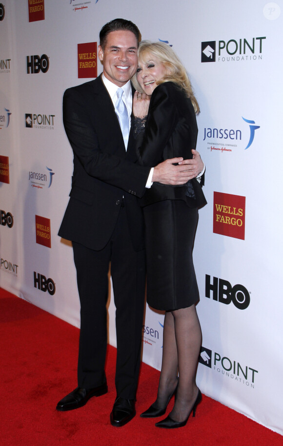 Jorge Valencia et Judith Light à la soirée "Point Foundation Honors Gala" à New York, le 7 avril 2013.