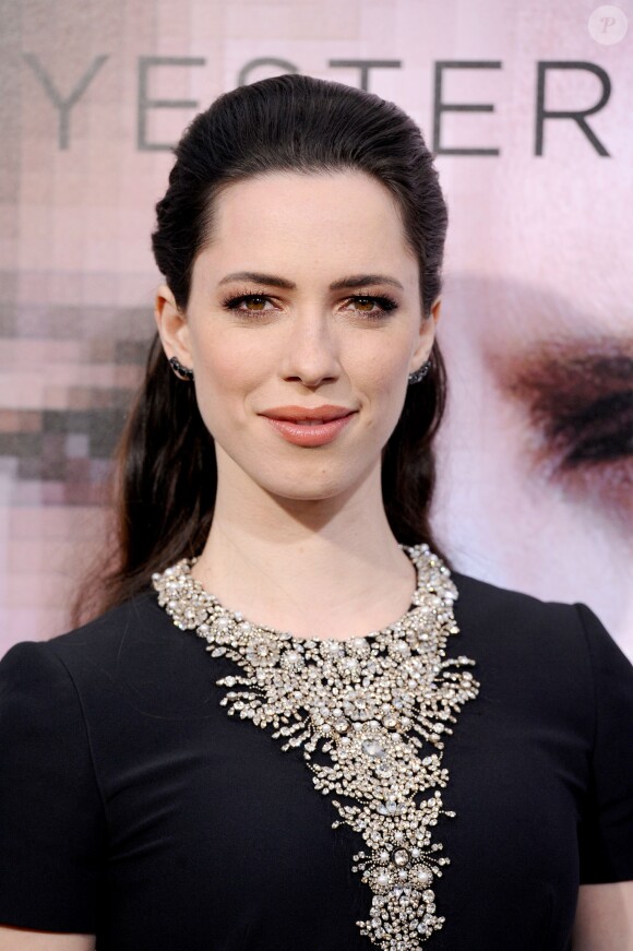 Rebecca Hall lors de la première Transcendence au Regency Village Theatre à Los Angeles, le 10 avril 2014.
