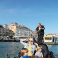  Mauro Icardi et Wanda Nara avec ses enfants en week-end &agrave; Venise - avril 2014 
