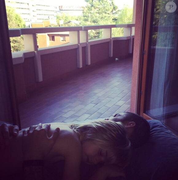 Valentino, le fils de Maxi Lopez, pris en photo par Mauro Icardi