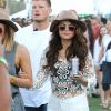 Selena Gomez lors du 1er jour du Festival de Coachella à Indio, le 11 avril 2014.