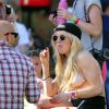 Ellie Goulding lors du 1er jour du Festival de Coachella à Indio, le 11 avril 2014.
