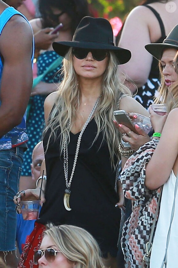 Fergie lors du 1er jour du Festival de Coachella à Indio, le 11 avril 2014.