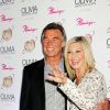 Olivia Newton et John Easterling pour le lancement de son show Summer Nights, à l'hôtel Flamingo de Las Vegas, le vendredi 11 avril 2014.