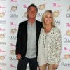 Olivia Newton-John et John Easterling pour le lancement de son show Summer Nights, à l'hôtel Flamingo de Las Vegas, le vendredi 11 avril 2014.