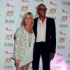 Olivia Newton-John et RuPaul pour le lancement de son show Summer Nights, à l'hôtel Flamingo de Las Vegas, le vendredi 11 avril 2014. 