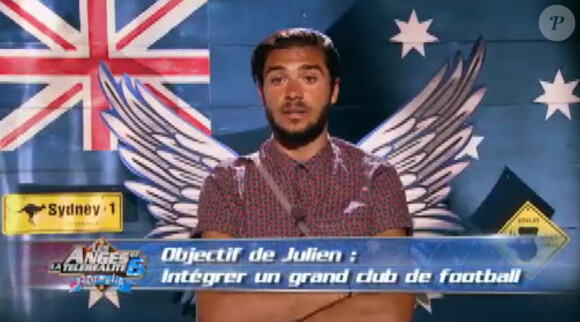 Julien dans Les Anges de la télé-réalité 6 sur NRJ 12 le lundi 14 avril 2014