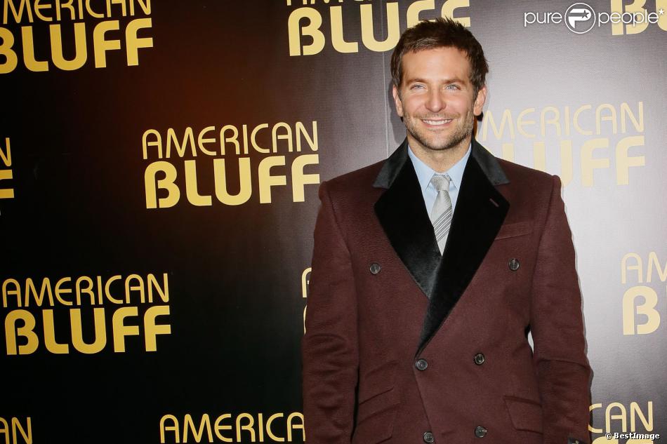 Bradley Cooper - Avant-première du film &quot;American Bluff&quot; à l&#039;UGC Normandie a Paris, le 3 février 2014.