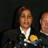 Nafissatou Diallo donne un conférence de presse à New York, le 28 juillet 2011.