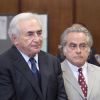Dominique Strauss-Kahn plaide non coupable au pénal au tribunal de Manhattan, à New York, le 6 juin 2011.