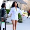 Rihanna quitte une boutique Petit Tresor à West Hollywood, le 22 avril 2014.