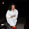 Rihanna arrive au restaurant Giorgio Baldi à Santa Monica. Le 22 avril 2014.