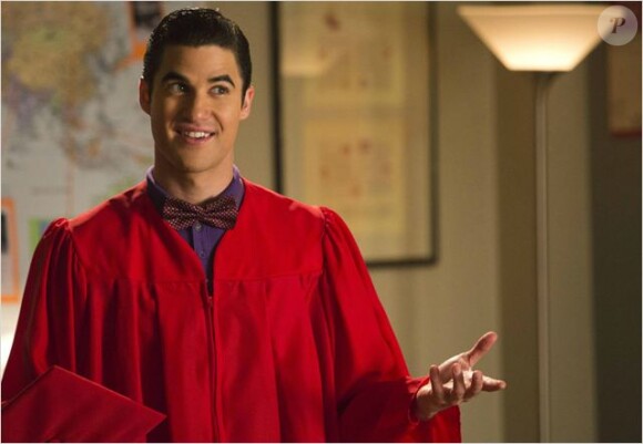 Darren Criss dans Glee.