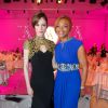 Coco Rocha et Valerie Campbell assistent à la cérémonie des Vienna Awards for Fashion & Lifestyle. Vienne, le 24 avril 2014.