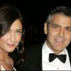 Lisa Snowdon et George Clooney à Los Angeles le 8 décembre 2004