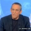 Thierry Ardisson sur le plateau de Salut les Terriens sur Canal+, le samedi 26 avril 2014.