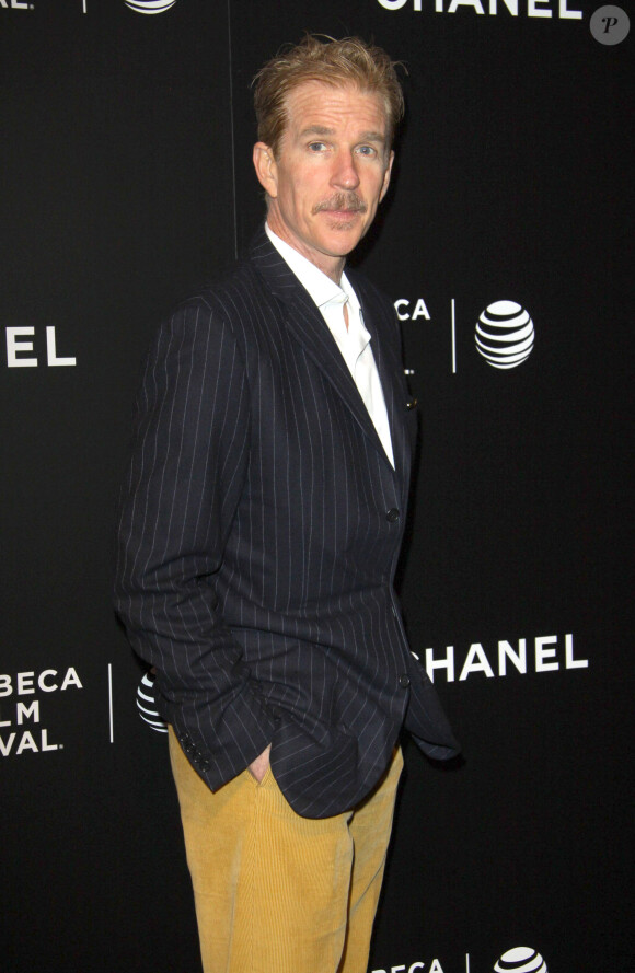 Matthew Modine lors de l'avant-première du film "Begin Again" pendant le Festival du Film de Tribeca à New York, le 26 avril 2014.