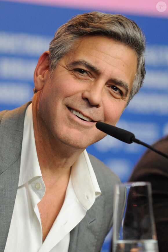 George Clooney à Berlin le 8 février 2014.